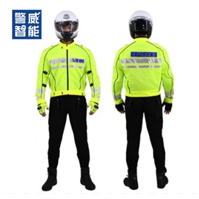 夏季摩托车骑行服-全黄